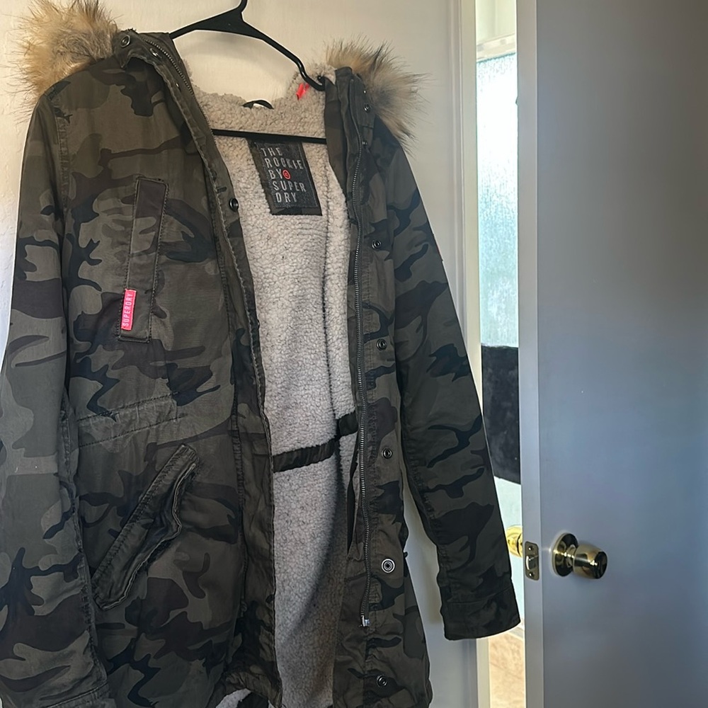 Super Dry - The Rookie camo parka